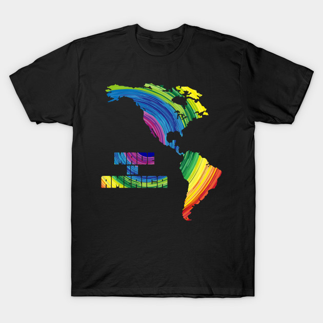 made in america Rainbow by Teeznutz